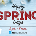 Inchiriaza-ti standul comercial la Happy Spring Days 2021 I AFI Cotroceni I 9 feb. – 8 mar.